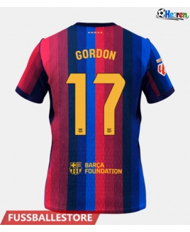 Günstige Barcelona Anthony Gordon #17 Heimtrikot 2026-27 Kurzarm
